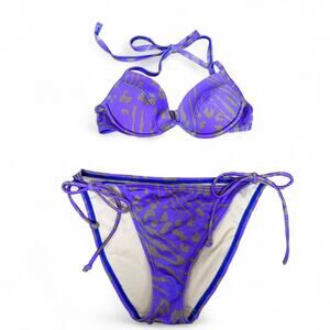 Victorias secret purple bikini set